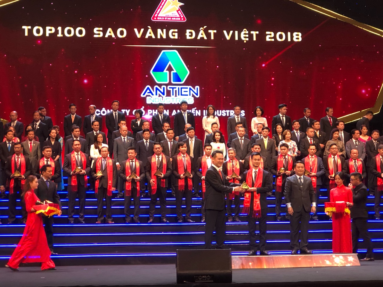An Tien Industries was honored to receive Vietnam Gold Star Award in 2018