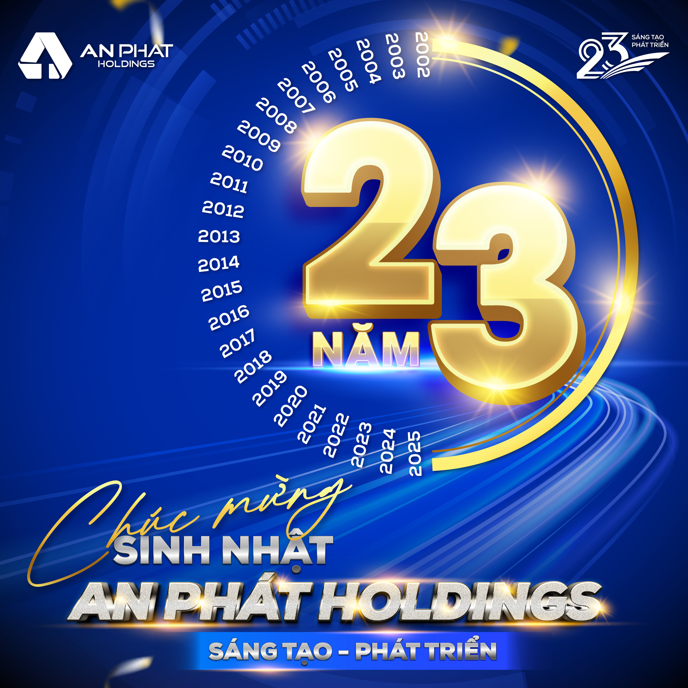 An Phát Holdings - 23 năm hành trình Sáng tạo và Phát triển không ngừng
